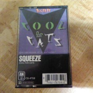 Squeeze ‎– Cool For Cats - Audio Cassette Tape